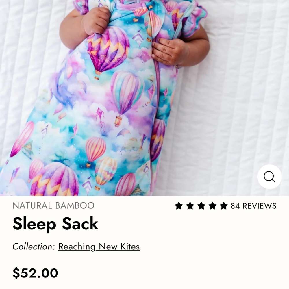 Bums & Roses sleep sack - Picture 3 of 4